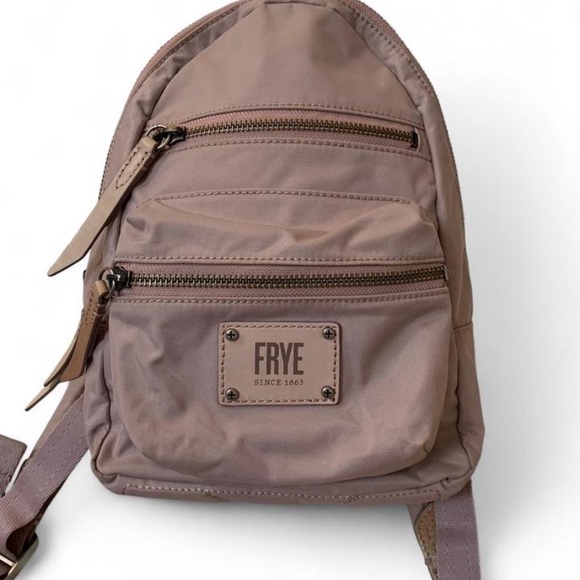 frye ivy mini backpack dusty rose Nylon Handbag Dusty Rose Frye Ivy Nylon Backpack Tote Dusty Rose Frye Nylon Backpack  Frye Ivy